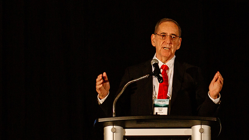 Harold Calla at First Nations Leading the Way Conference in Winnipeg, MB (2022)
